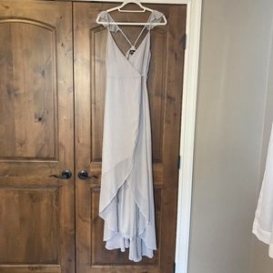 Lulus Hi-Low Wrap Maxi Dress Size Small
